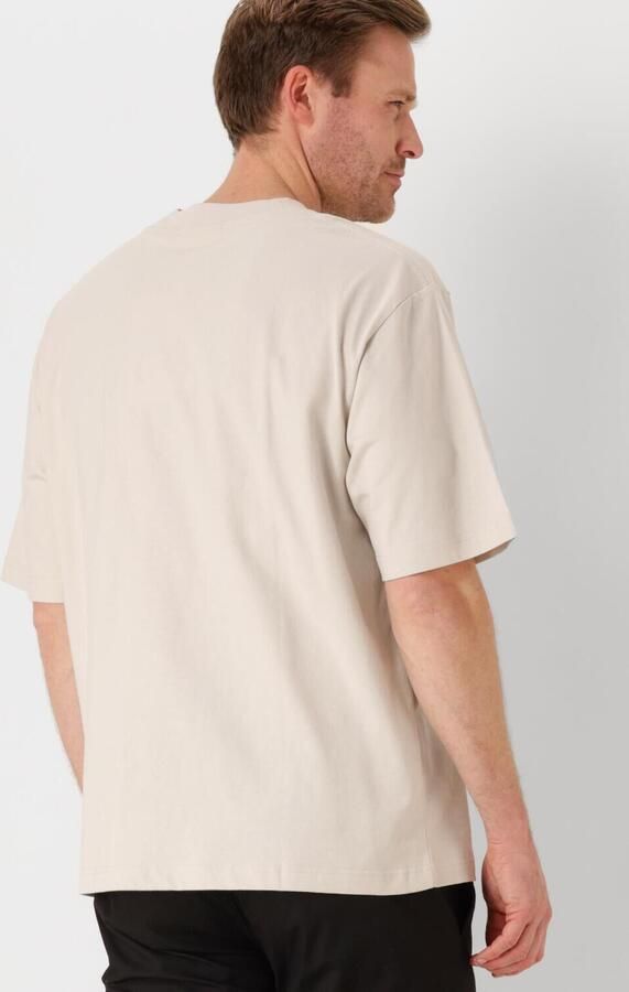 CALVIN KLEIN Heren Polo's & T-shirts Heavy Relaxed Tee Zand - Foto 3