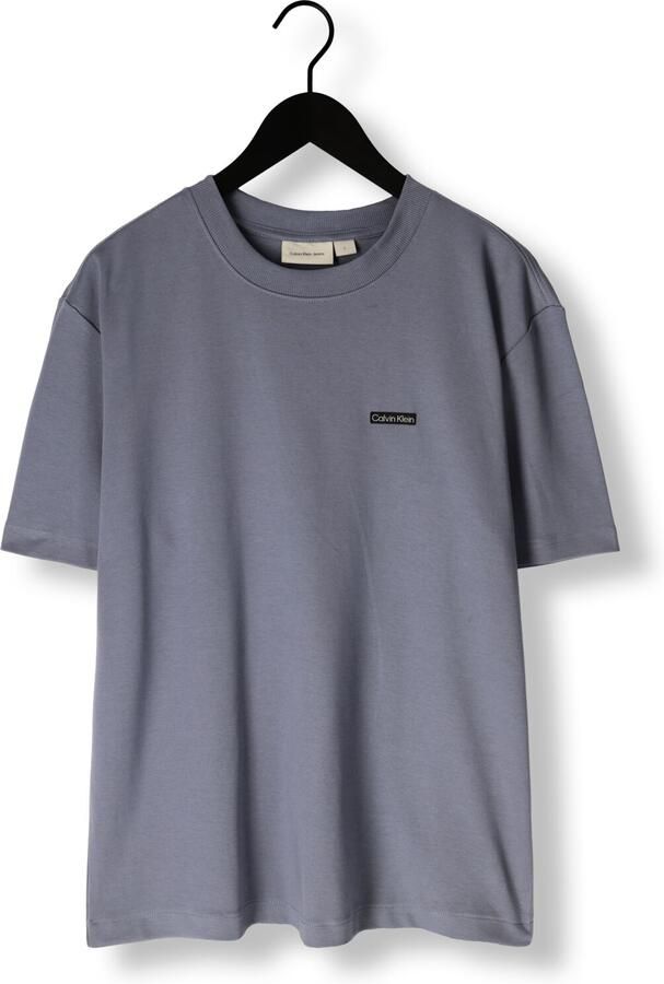 CALVIN KLEIN Heren Polo's & T-shirts Label Tee Grijs - Foto 3