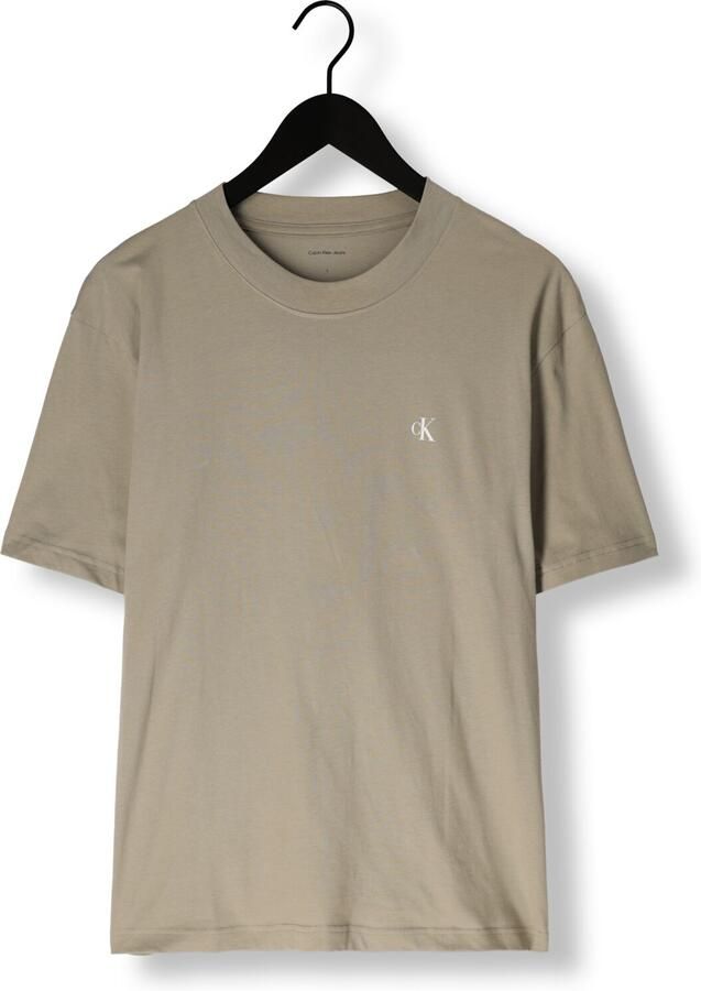 CALVIN KLEIN Heren Polo's & T-shirts Painted Jeans Tee Khaki