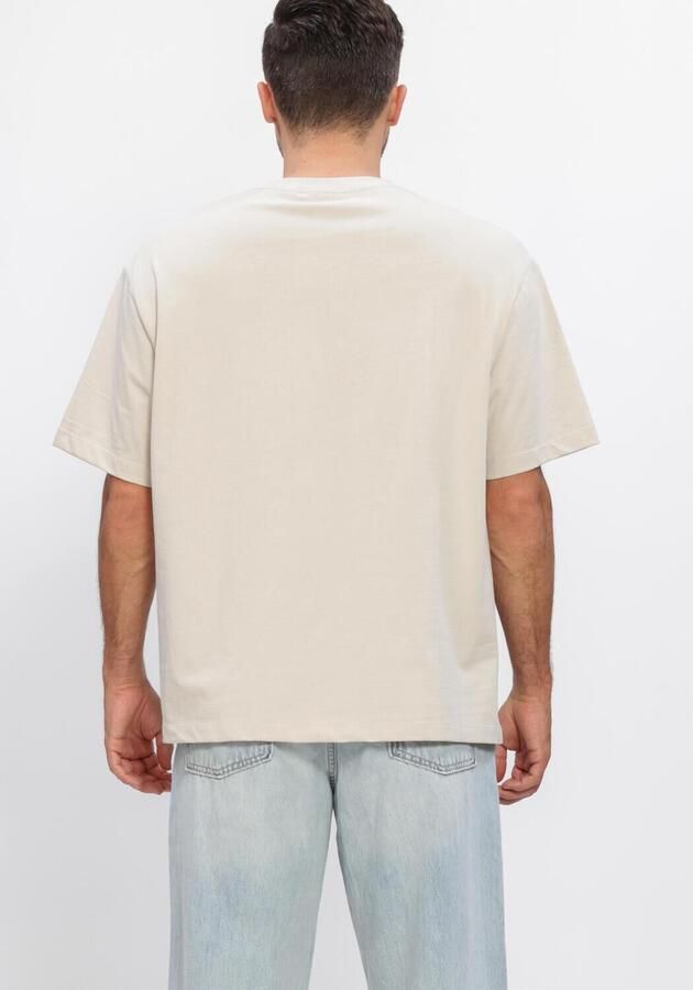 CALVIN KLEIN Heren Polo's & T-shirts Ss 16s Elevated Monologo Tee Zand - Foto 3