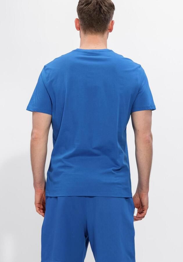 CALVIN KLEIN Heren Polo's & T-shirts Ss Badge 30s Jersey Classic Tee Blauw - Foto 2