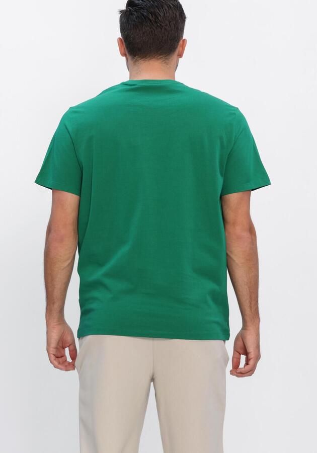 CALVIN KLEIN Heren Polo's & T-shirts Ss Badge 30s Jersey Classic Tee Groen - Foto 3