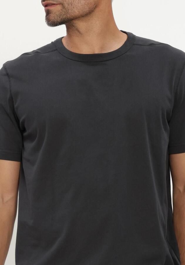 CALVIN KLEIN Heren Polo's & T-shirts Ss Clsc Sueded Jersey Badge Tee Antraciet - Foto 4