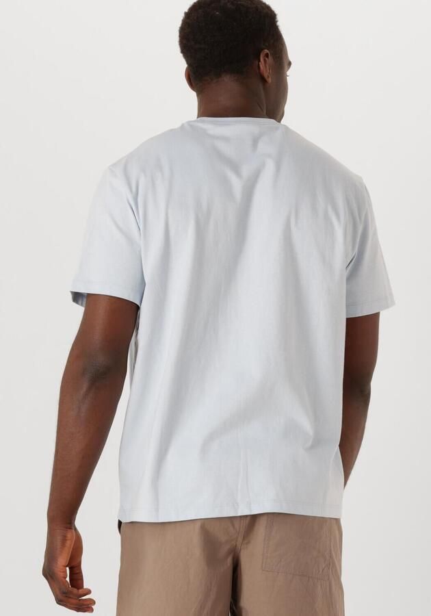 CALVIN KLEIN Heren Polo's & T-shirts Ss Hero Monologo Tee 20s Lichtblauw - Foto 2