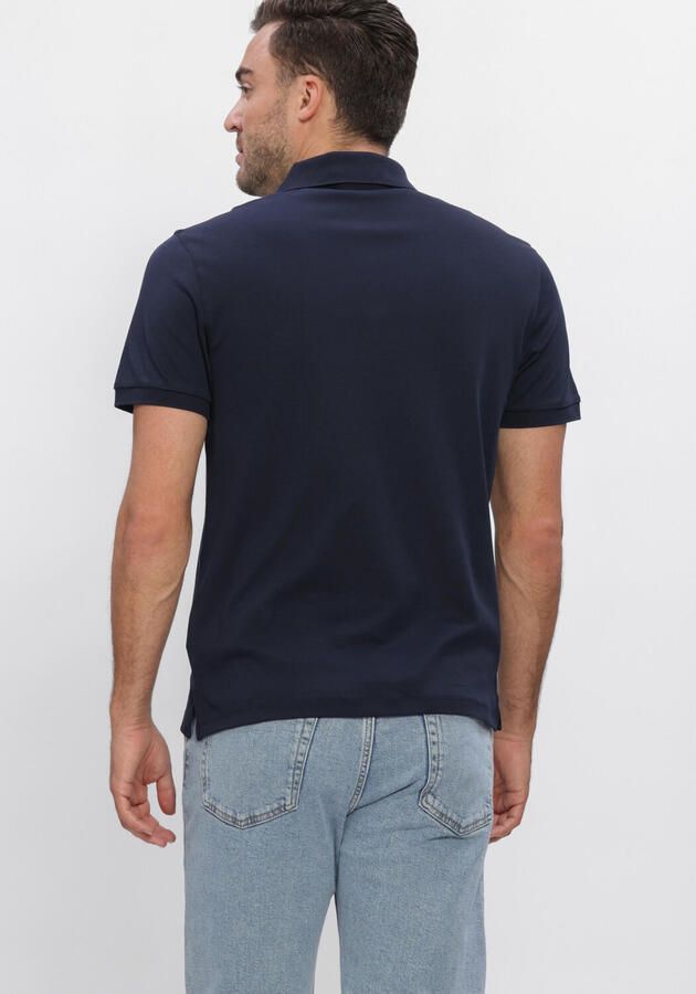 CALVIN KLEIN Heren Polo's & T-shirts Ss Supima Chest Emb Polo Donkerblauw - Foto 3