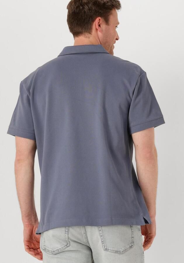 CALVIN KLEIN Heren Polo's & T-shirts Woven Label Polo Grijs - Foto 3
