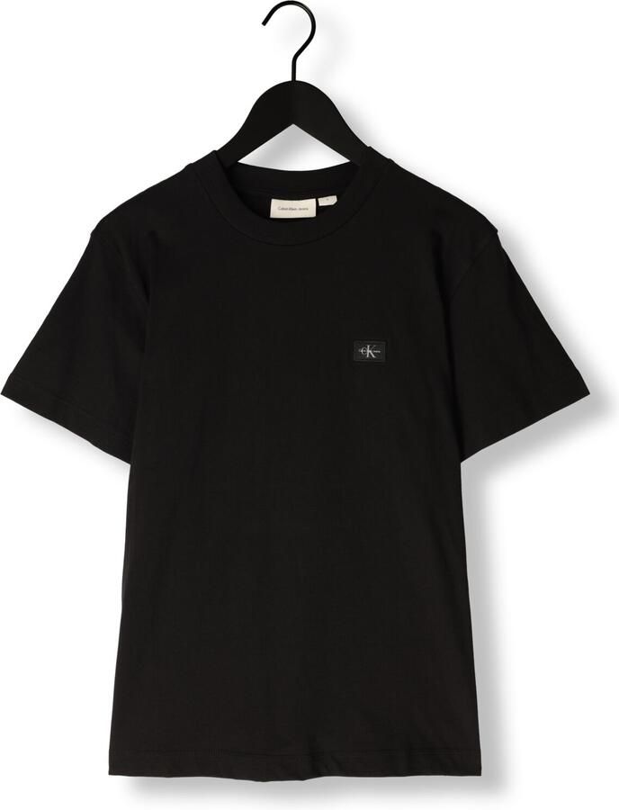 Calvin Klein Zwart Katoenen T-shirt | Stijlvol Ontwerp Black Heren