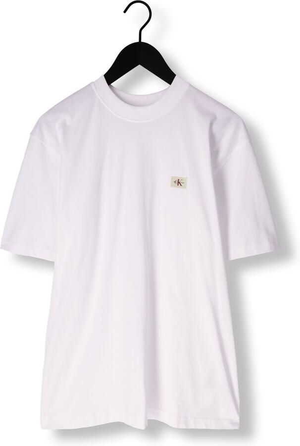 Calvin Klein Jeans Polo Shirt Lange Mouw WOVEN LABEL RELAXED J30J326857 - Foto 3