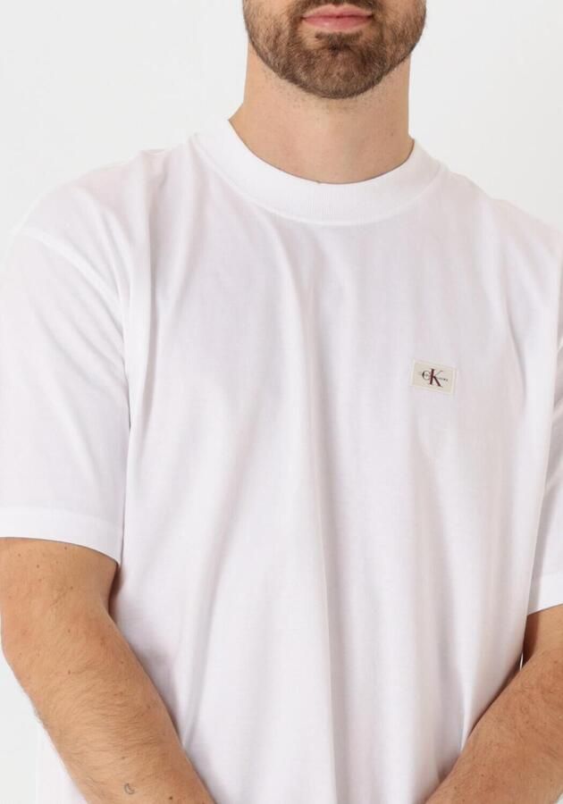 Calvin Klein Jeans Polo Shirt Lange Mouw WOVEN LABEL RELAXED J30J326857 - Foto 2