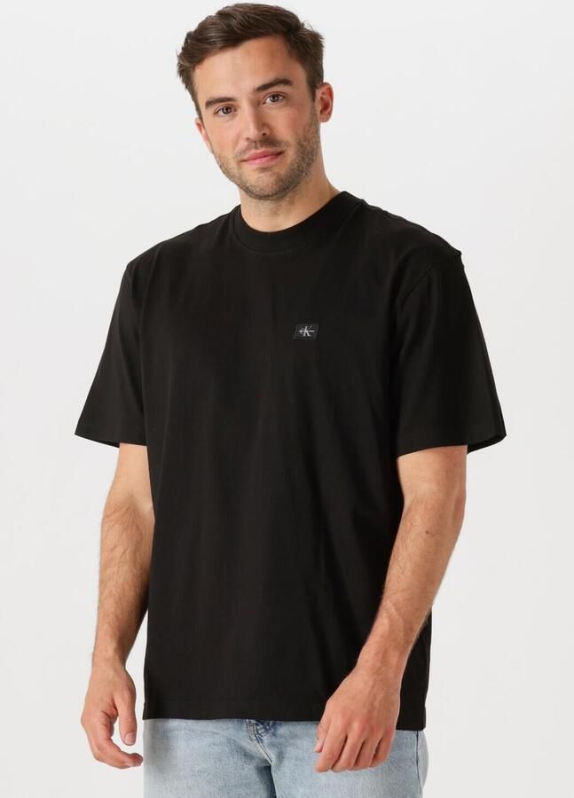 Calvin Klein Jeans Polo Shirt Lange Mouw WOVEN LABEL RELAXED J30J326857 - Foto 3