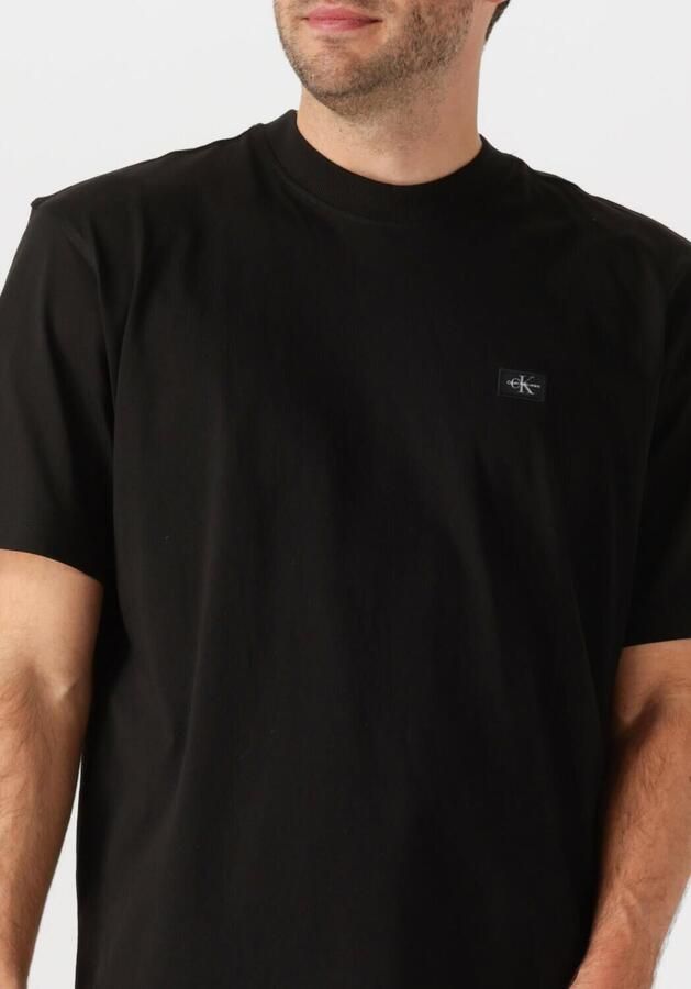 Calvin Klein Jeans Polo Shirt Lange Mouw WOVEN LABEL RELAXED J30J326857 - Foto 2