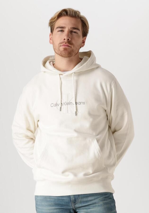 Calvin Klein Jeans Witte Sweaters voor een stijlvolle look White Heren - Foto 4