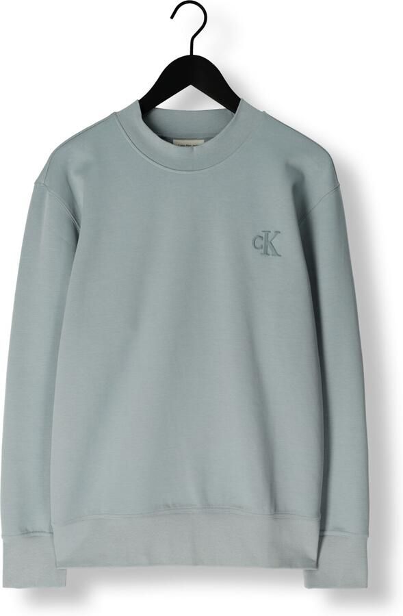 CALVIN KLEIN Heren Truien & Vesten Interlock Crew Neck Grijs - Foto 3