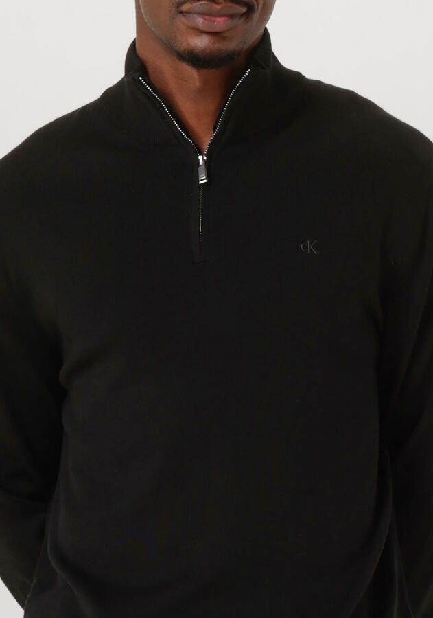 Calvin Klein Trui met staande kraag LS 100% MERINO QZ 14GG Met ronde hals regular fit
