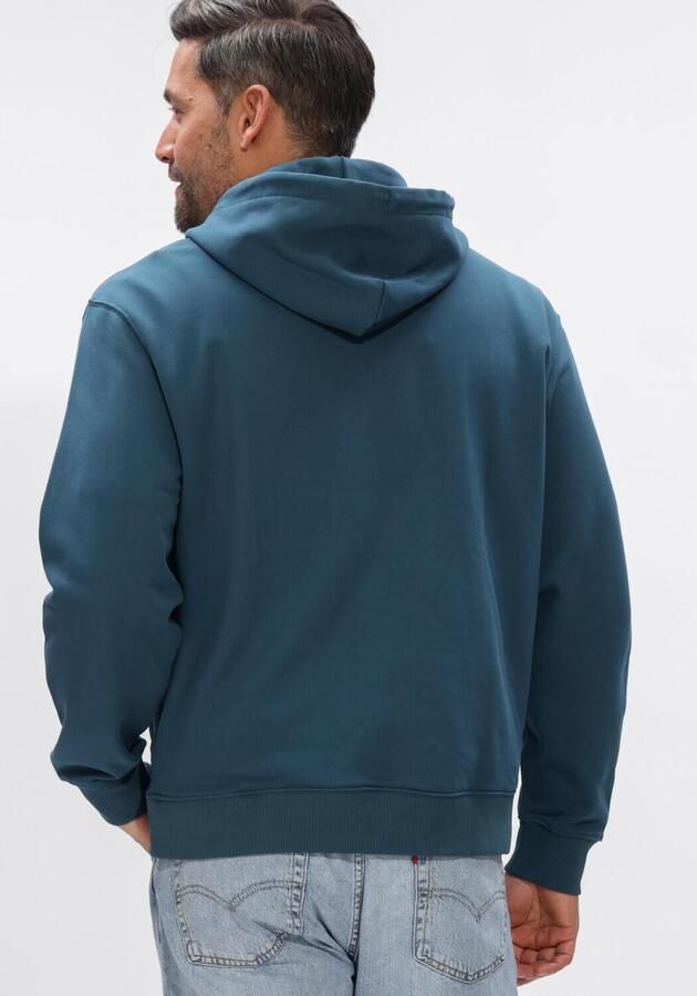 CALVIN KLEIN Heren Truien & Vesten Ls 350terry Ey Whsl Badge Crewne Petrol - Foto 3