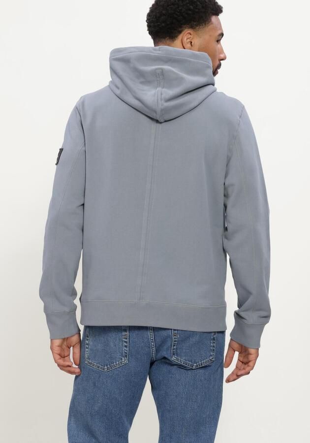 CALVIN KLEIN Heren Truien & Vesten Ls Eu 350terry Badge Hoodie Blauw - Foto 2