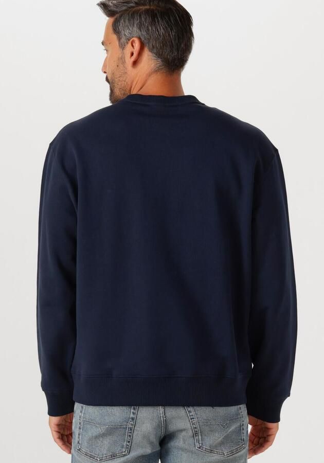 CALVIN KLEIN Heren Truien & Vesten Ls Eu 350terry Monogram Cn Sweat Donkerblauw