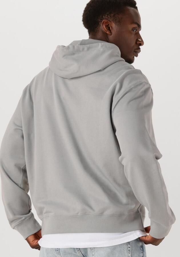 CALVIN KLEIN Heren Truien & Vesten Ls Eu Badge 350 Terry Hoodie Grijs - Foto 2