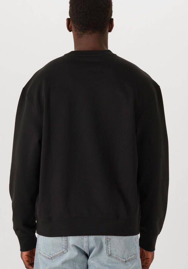 CALVIN KLEIN Heren Truien & Vesten Ls Eu Badge 350terry Cn Swtshrt Zwart