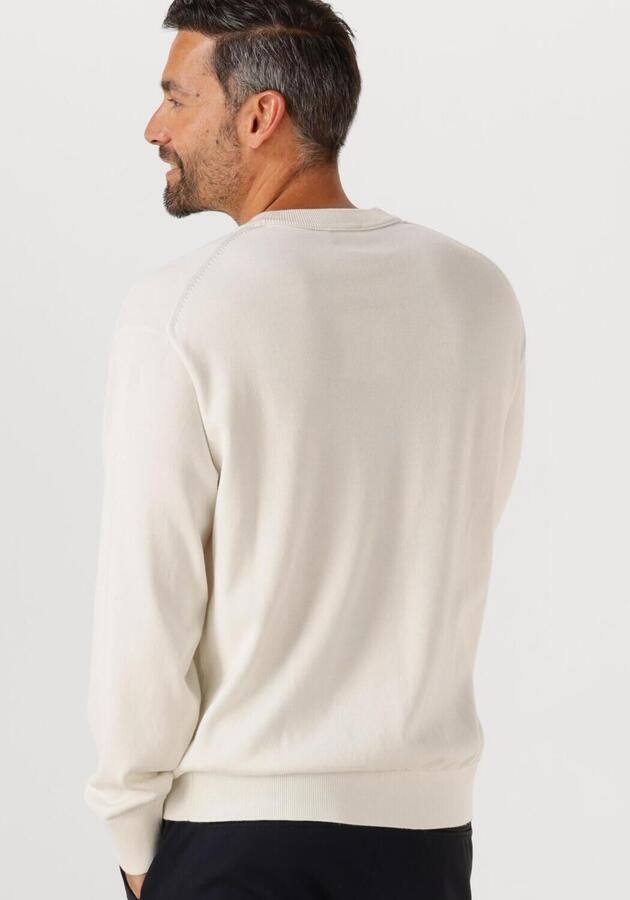 CALVIN KLEIN Heren Truien & Vesten Ls Ez Cotton Crewnk Sweater 12gg Creme