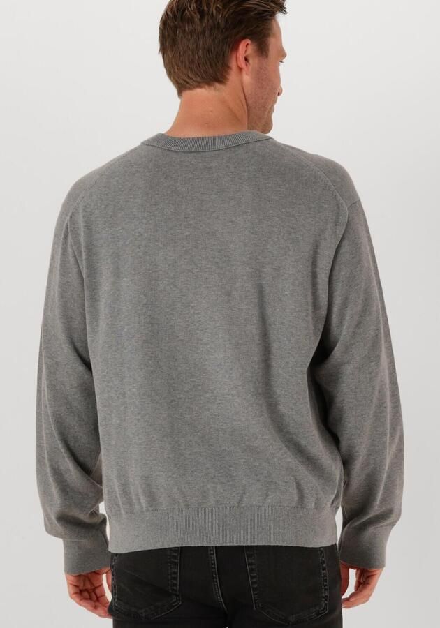 CALVIN KLEIN Heren Truien & Vesten Ls Ez Cotton Crewnk Sweater 12gg Grijs