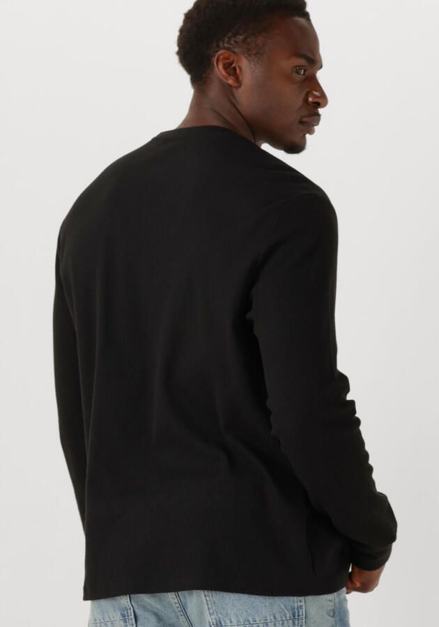 Calvin Klein Jeans T-Shirt Lange Mouw LS WAFFLE BADGE CREW LV040EM217 - Foto 2