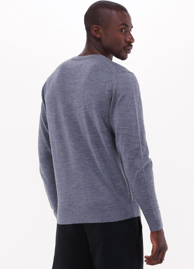 CALVIN KLEIN Heren Truien & Vesten Superior Wool Crew Neck Sweater Grijs