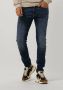 Calvin Klein Slim Fit Donkerblauwe Denim Jeans voor Heren Blauw Heren - Thumbnail 1