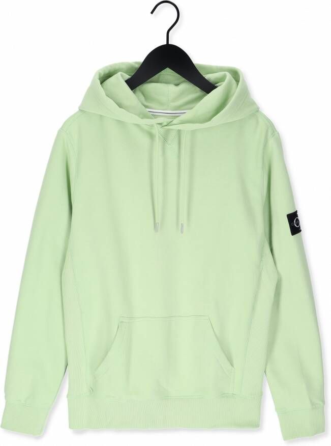Calvin Klein Groene Sweatshirt met Capuchon en Opgezet Logo Green Heren - Foto 1