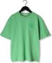 CALVIN KLEIN Jongens Polo's & T-shirts Interlock Pique Ss T-shirt 1 Groen - Thumbnail 1
