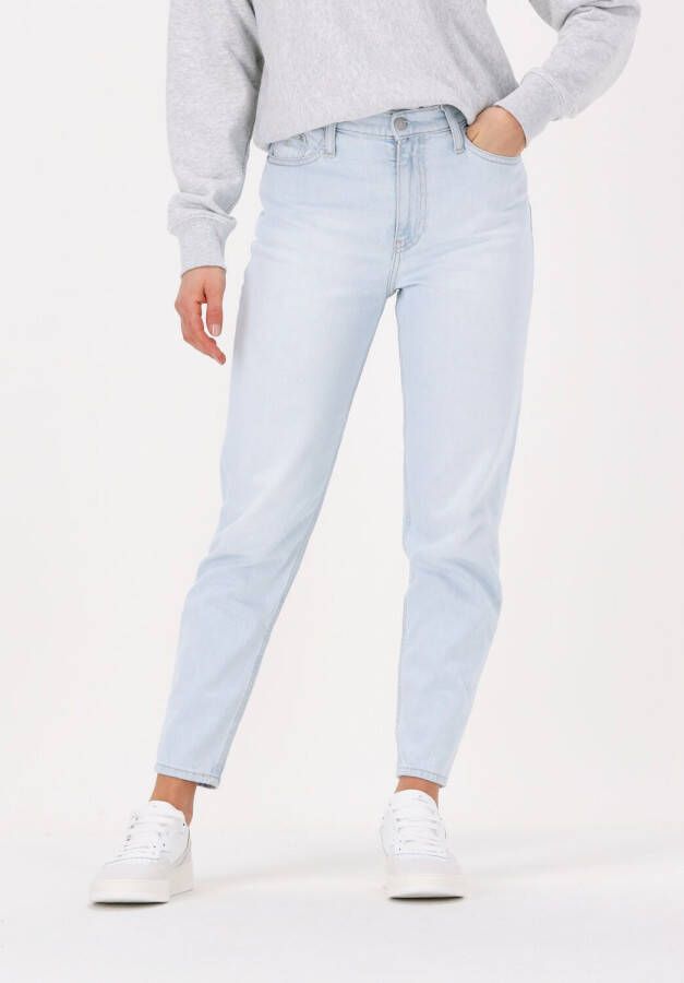 Calvin Klein Jeans Lichtblauwe effen jeans voor vrouwen Blue Dames