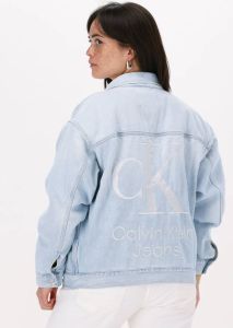 Calvin Klein Lichtblauwe Spijkerjas Dad Denim Jacket