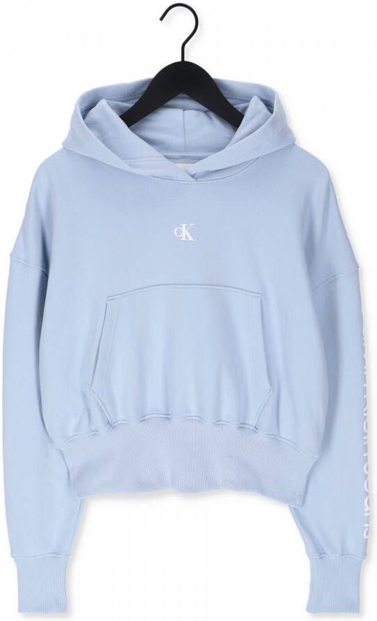 Calvin Klein Hoodie BACK TWO TONE MONOGRAM HOODIE met groot ck logo monogram & opschriften
