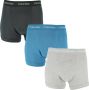 CALVIN KLEIN UNDERWEAR Calvin Klein Heren Boxershorts 3-pack Low Rise Trunks Grijs - Thumbnail 1