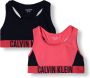 CALVIN KLEIN UNDERWEAR Calvin Klein Meisjes Nachtkleding 2pk Bralette Multi - Thumbnail 1