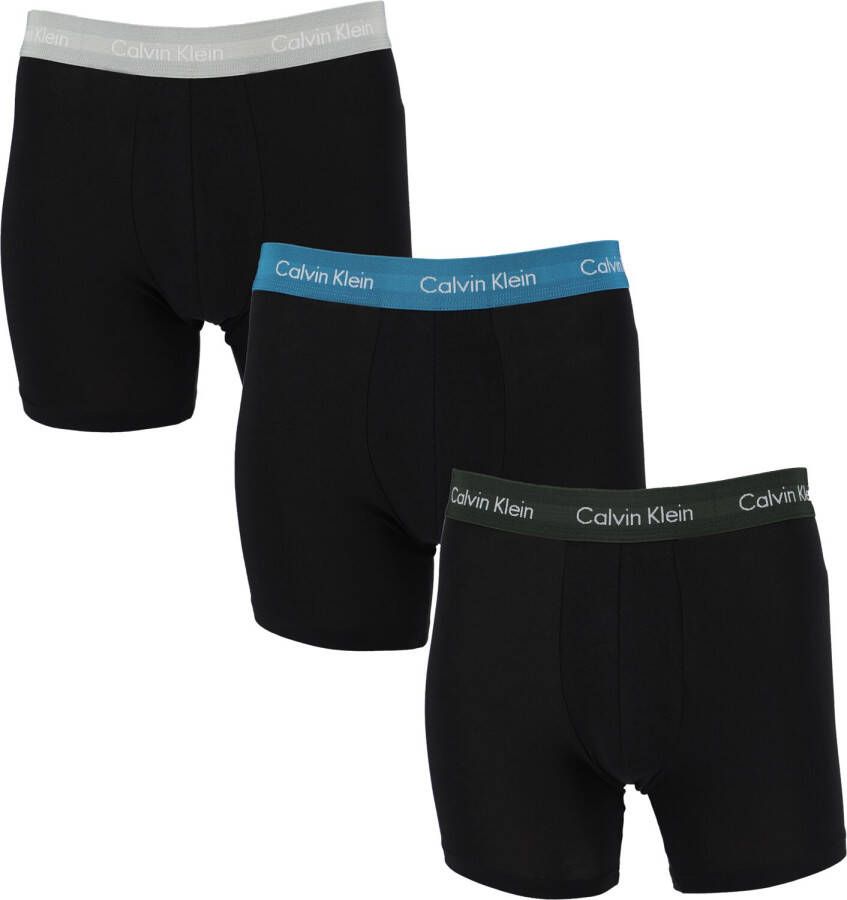 Calvin Klein Boxershort met langere pijpen(set 3 stuks Set van 3 )