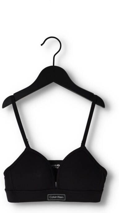 Calvin Klein Triangel-bh met logo-opschrift op de band