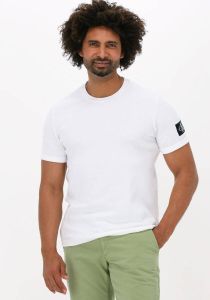 CALVIN KLEIN JEANS T-shirt van biologisch katoen bright white