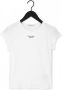 Calvin Klein Women Short Sleeve T-shirt White Wit Dames - Thumbnail 1