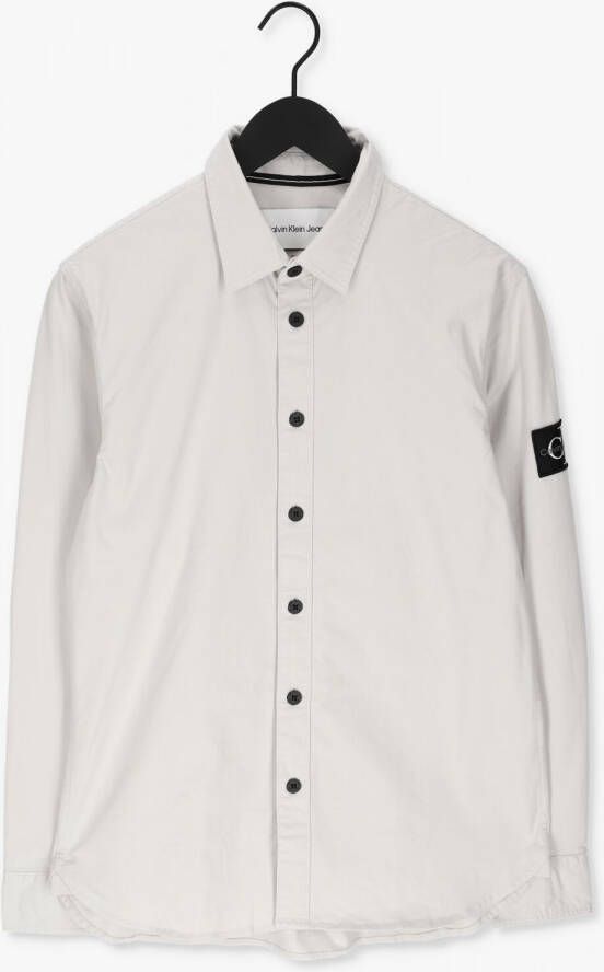 Calvin Klein Overhemd met lange mouwen MONOGRAM BADGE SHIRT