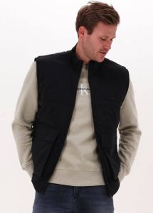 Calvin Klein Zwarte Bodywarmer Lightweight Seasonal Vest