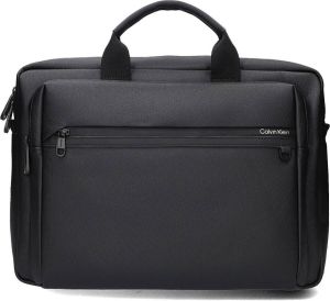 Calvin Klein Zwarte Laptoptas Daily Tech Conv 2g Laptop Bag