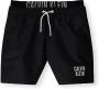 Calvin Klein zwemshort zwart Jongens Gerecycled polyester (duurzaam) Logo 164 176 - Thumbnail 1
