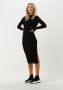 Calvin Klein Jeans Midi-jurk met ribstructuur model 'SHINY' - Thumbnail 1