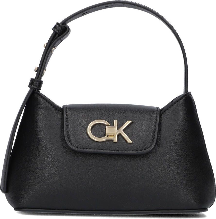 Calvin Klein Crossbody bags Re-Lock Crossbody W Flap Small in zwart
