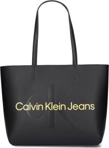 Calvin Klein Jeans Zwarte tas voor vrouwen voor lente zomer Zwart Dames