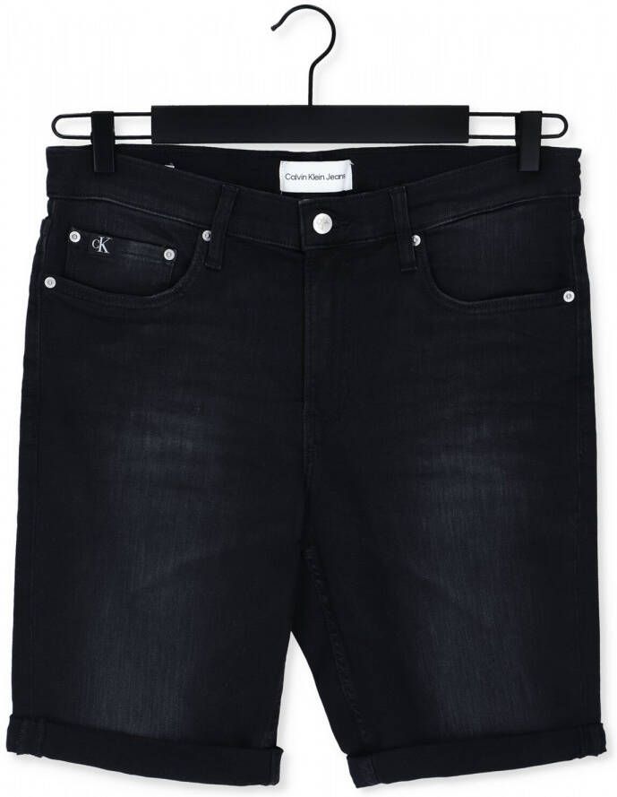 Calvin Klein Zwarte Shorts Slim Short