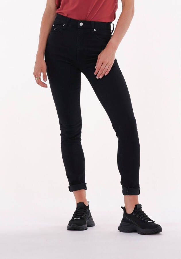 Calvin Klein Skinny fit jeans CKJ 010 HIGH RISE SKINNY met ck monogram borduursel