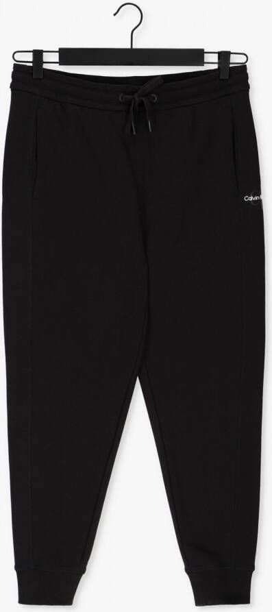 Calvin Klein Zwarte Sweatpant Monogram Logo Hwk Pant