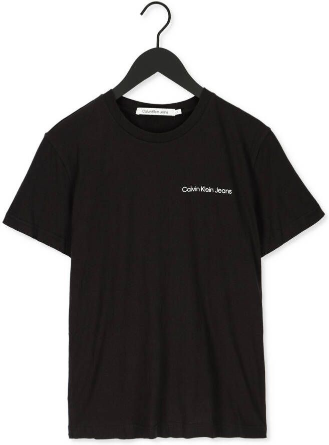 Calvin Klein Heren Polo T-shirt Borst Institutional Black Heren